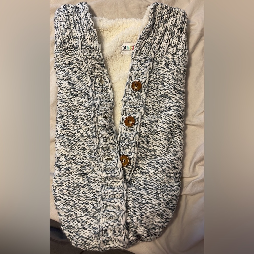 Baby winter Sherpa shell